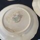 6 Villeroy and Boch Mettlach earthenware soup plates