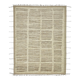 Handwoven Turkish Rustic 276 cm x 358 cm Beige Wool Carpet