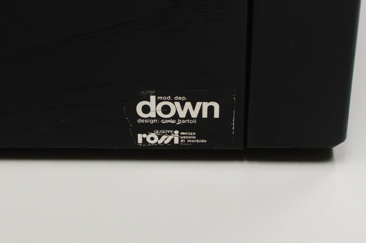 “Down” sofa set by Carlo Bartoli for Rossi di Albizzate, 1970s Italy.