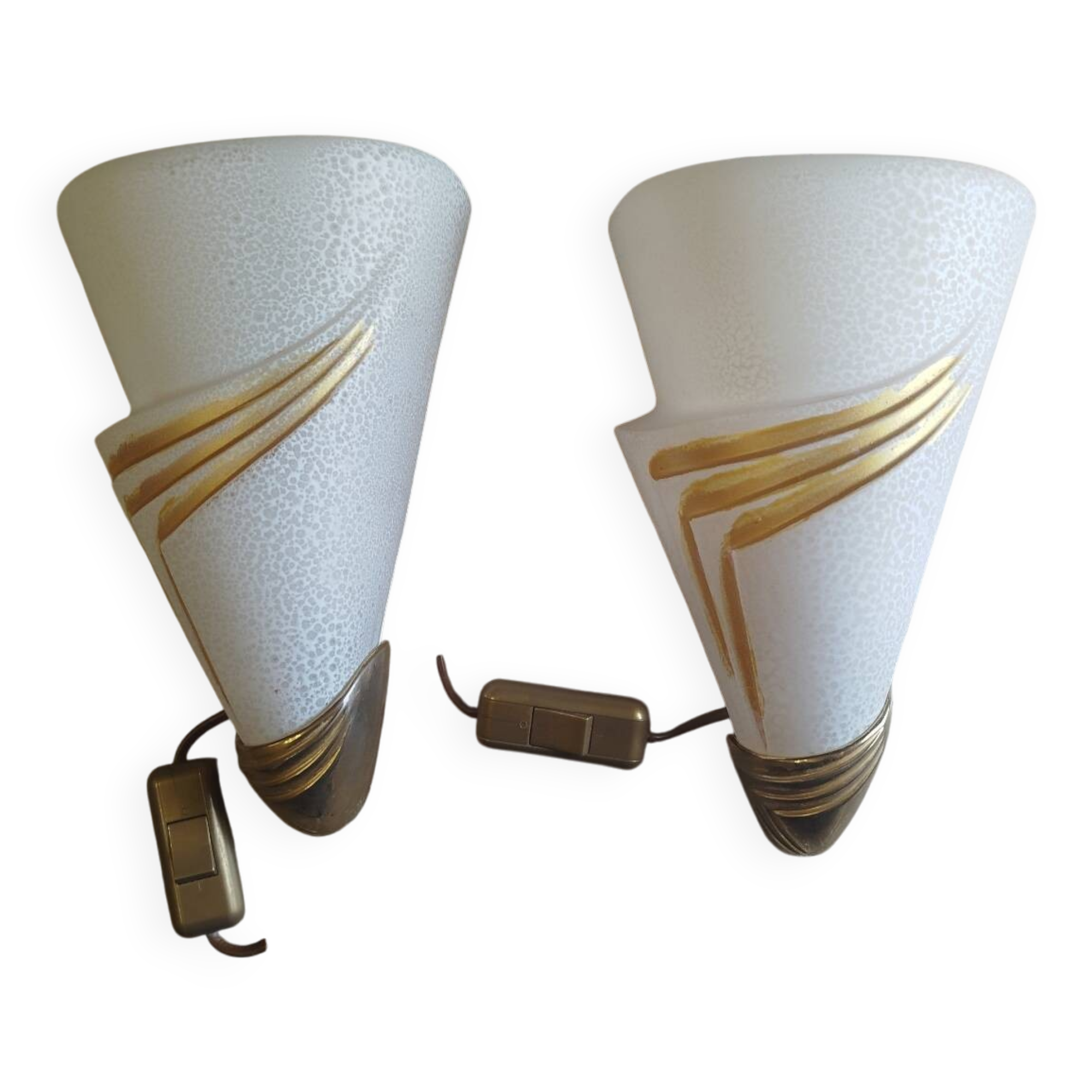 Pair of wall lights Diana Kasinski known from the year 1970.