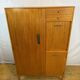 Mid Century Retro Teak Gentleman’s / Bachelor Wardrobe by Remploy 1960