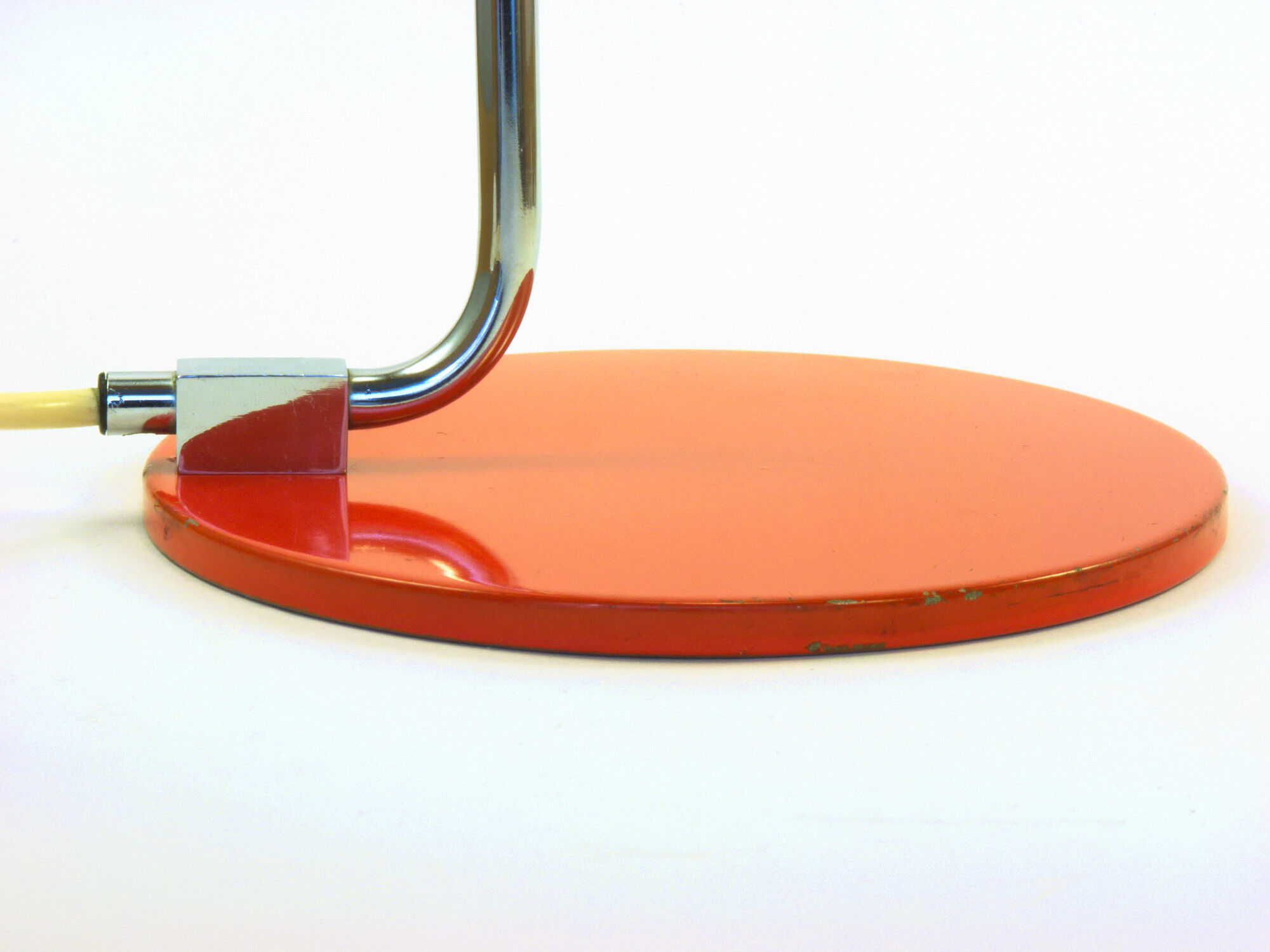 Desk lamp 70 s orange