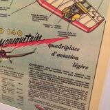 Aircraft Jodel D140 framed