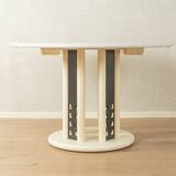 Table de salle à manger extensible postmoderne de Thonet, datant des années 1980