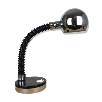 Lampe de bureau Targetti Sankey en chrome, space age, 70's