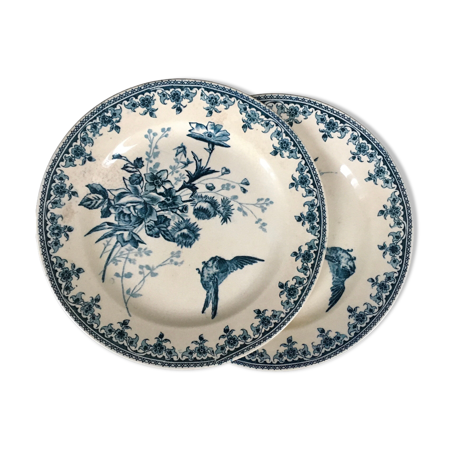 Lot 2 plates Terre de Fer