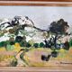 Huile sur toile - Campagne Provençal - Michel Jouenne