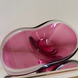 Scandinavian blown glass bowl Paul Kedelv 1950s