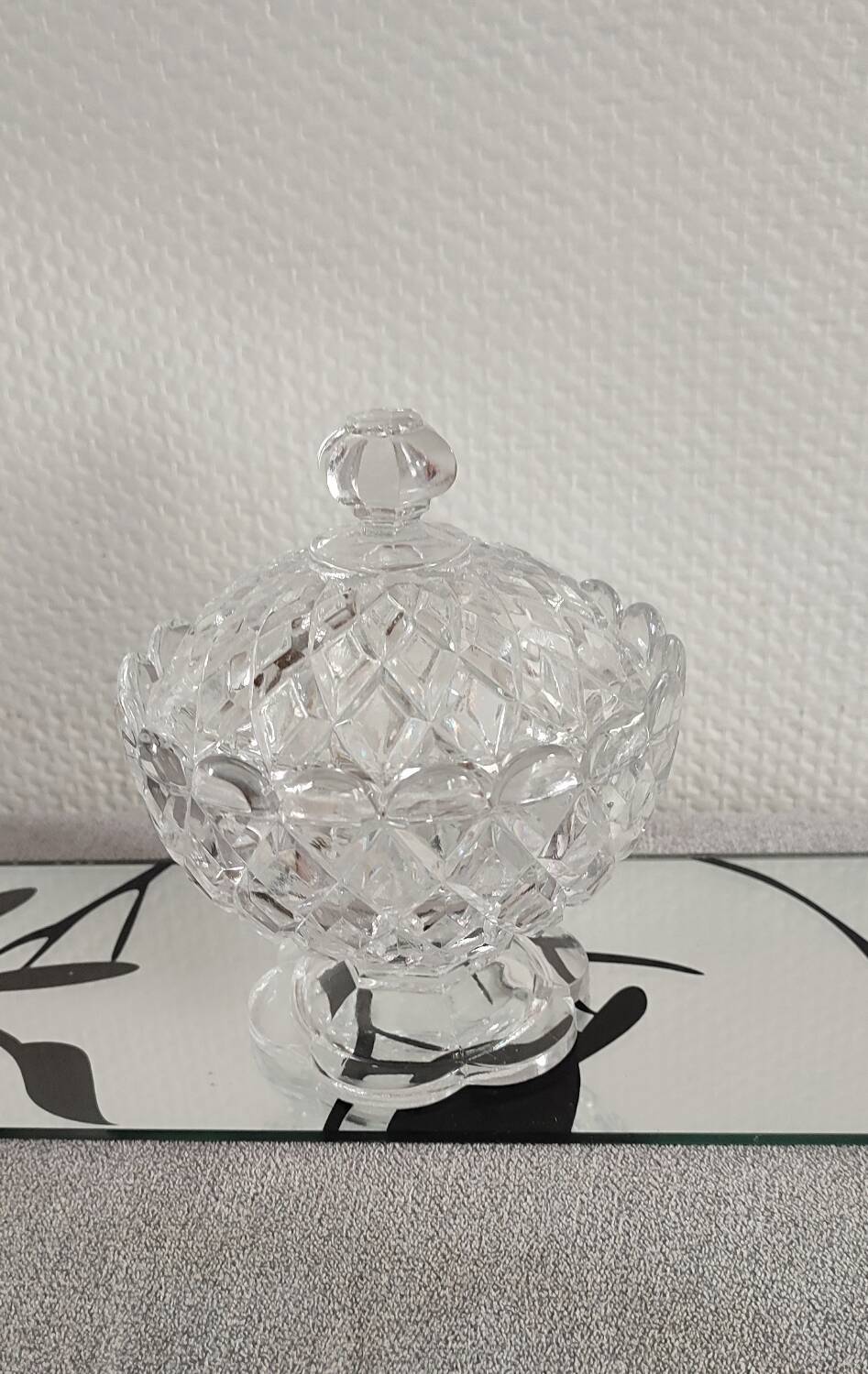 Baccarat Crystal Candy Box.