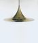 Postmodern Witch Hat Gold Pendant Lamp, 1980s