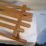 Traditional vintage wooden sled