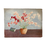 Aquarelle fleurs vintage