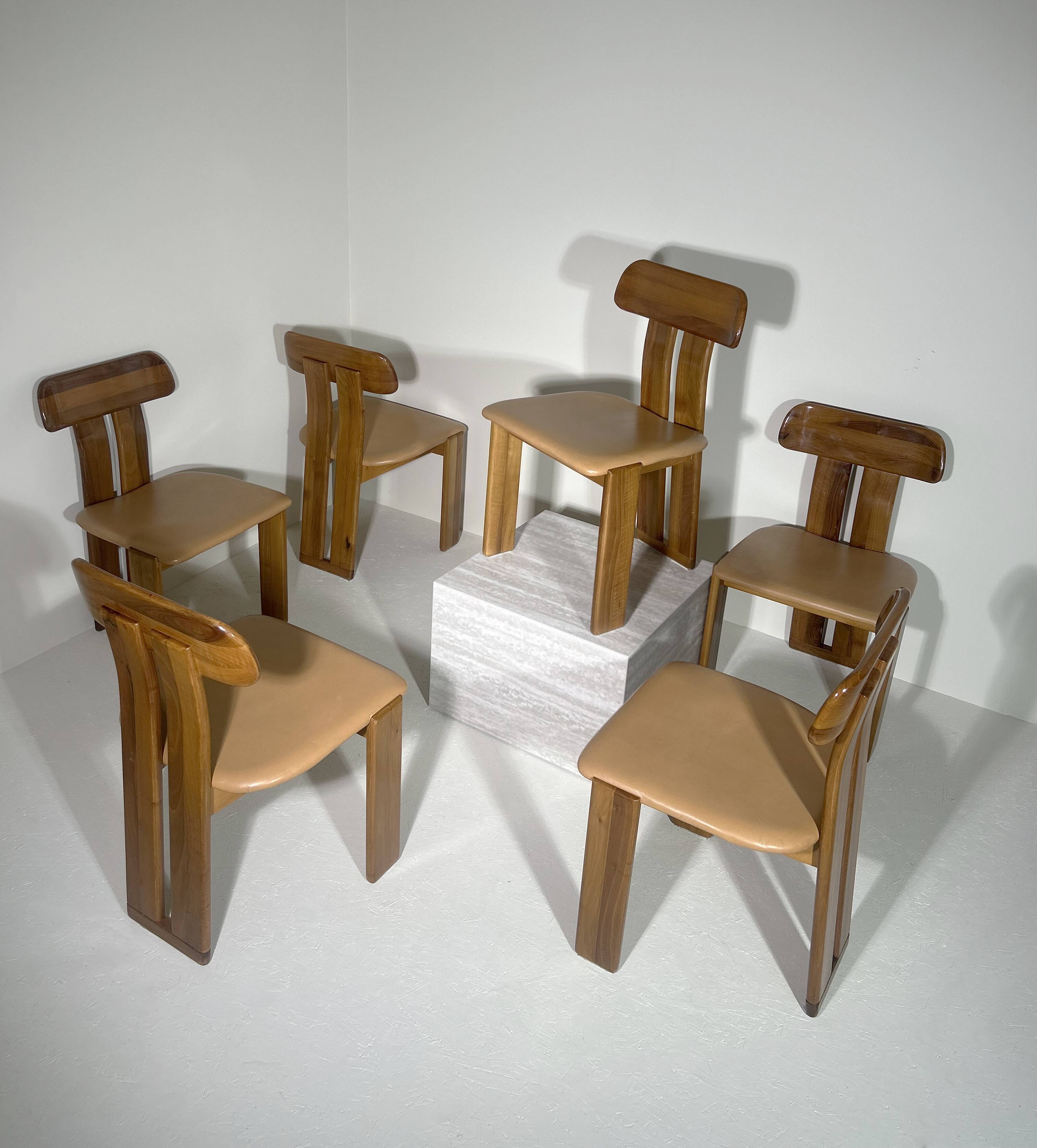 Sapporo chairs by Mario Marenco for Mobil Girgi, Italian