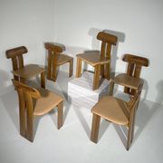 Sapporo chairs by Mario Marenco for Mobil Girgi, Italian