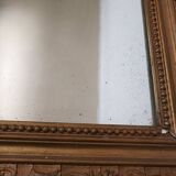 Old large Louis Philippe mirror 101x74cm