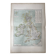 Carte ancienne Îles Britanniques 54x37cm