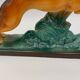 Sainte Radegonde Art Deco earthenware greyhound, 1930s