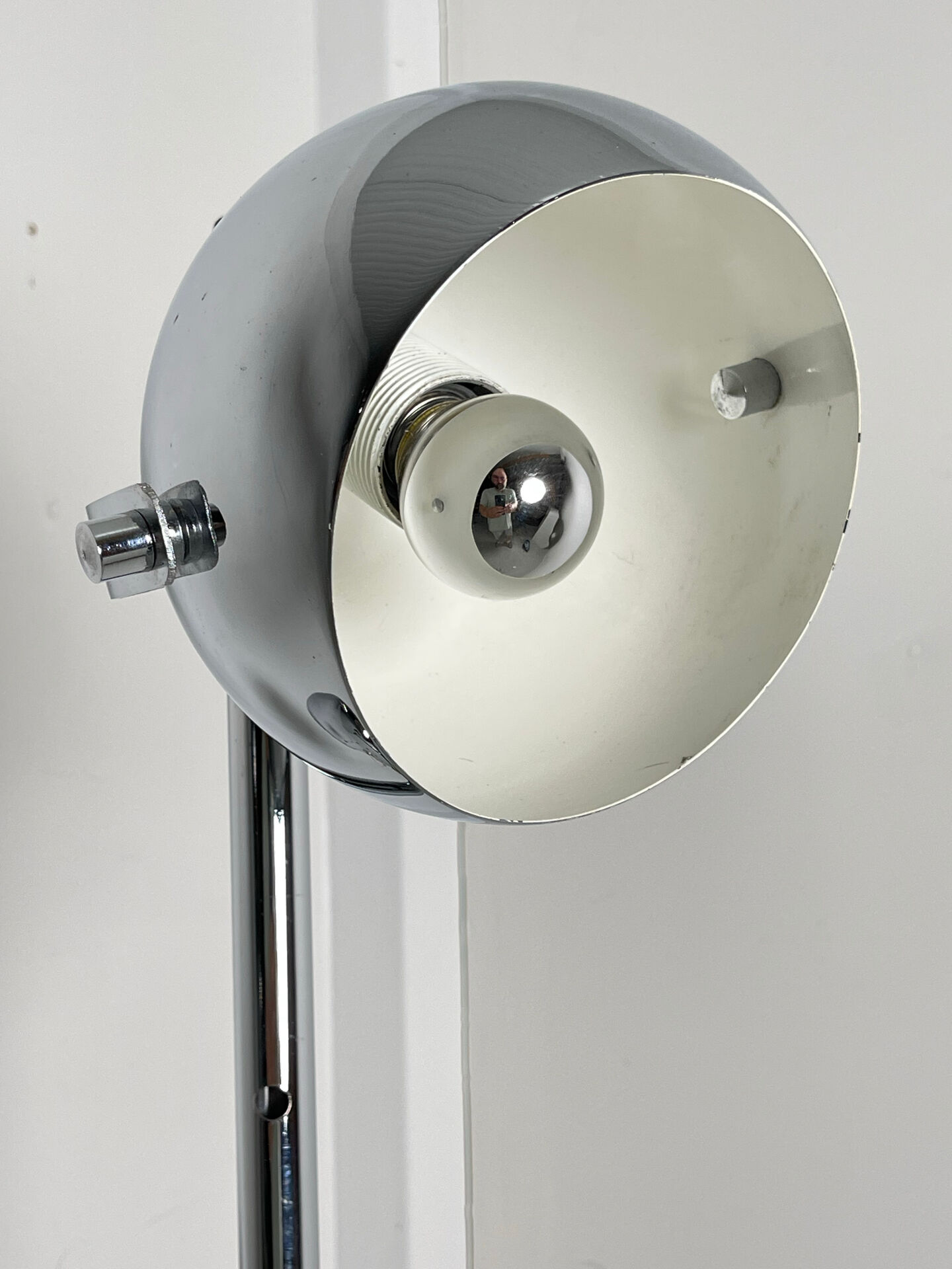 1970s floor lamp with 2 spots