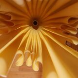 70's georgia jacob lamp, gold leaves