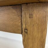 Old oak farmhouse table