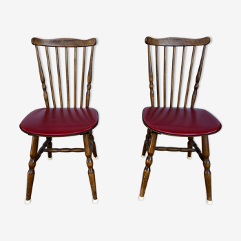 Pair of Chairs Baumann model minuet 1970