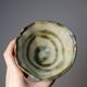 Pair of mismatched vintage "Wabi-Sabi" handcrafted ceramic/stoneware bowls
