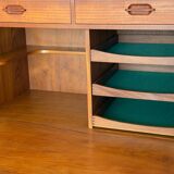 Mid-Century Modern Teak Bar by Ejvind A. Johansson – 1960s