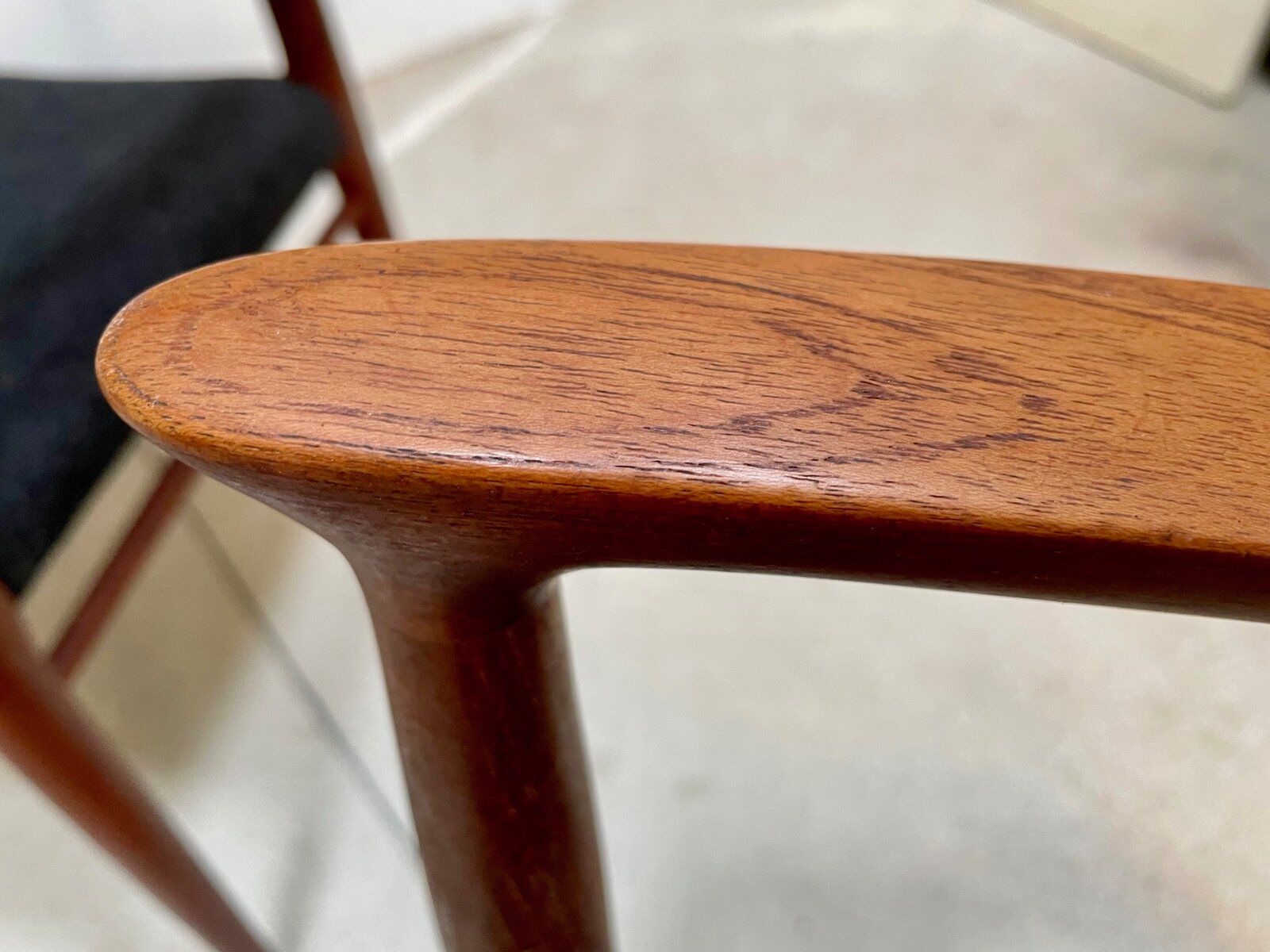 Danish teak model 56 chairs by Niels O. Møller for J.L. Møllers, 1954, set of 4