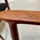 Danish teak model 56 chairs by Niels O. Møller for J.L. Møllers, 1954, set of 4