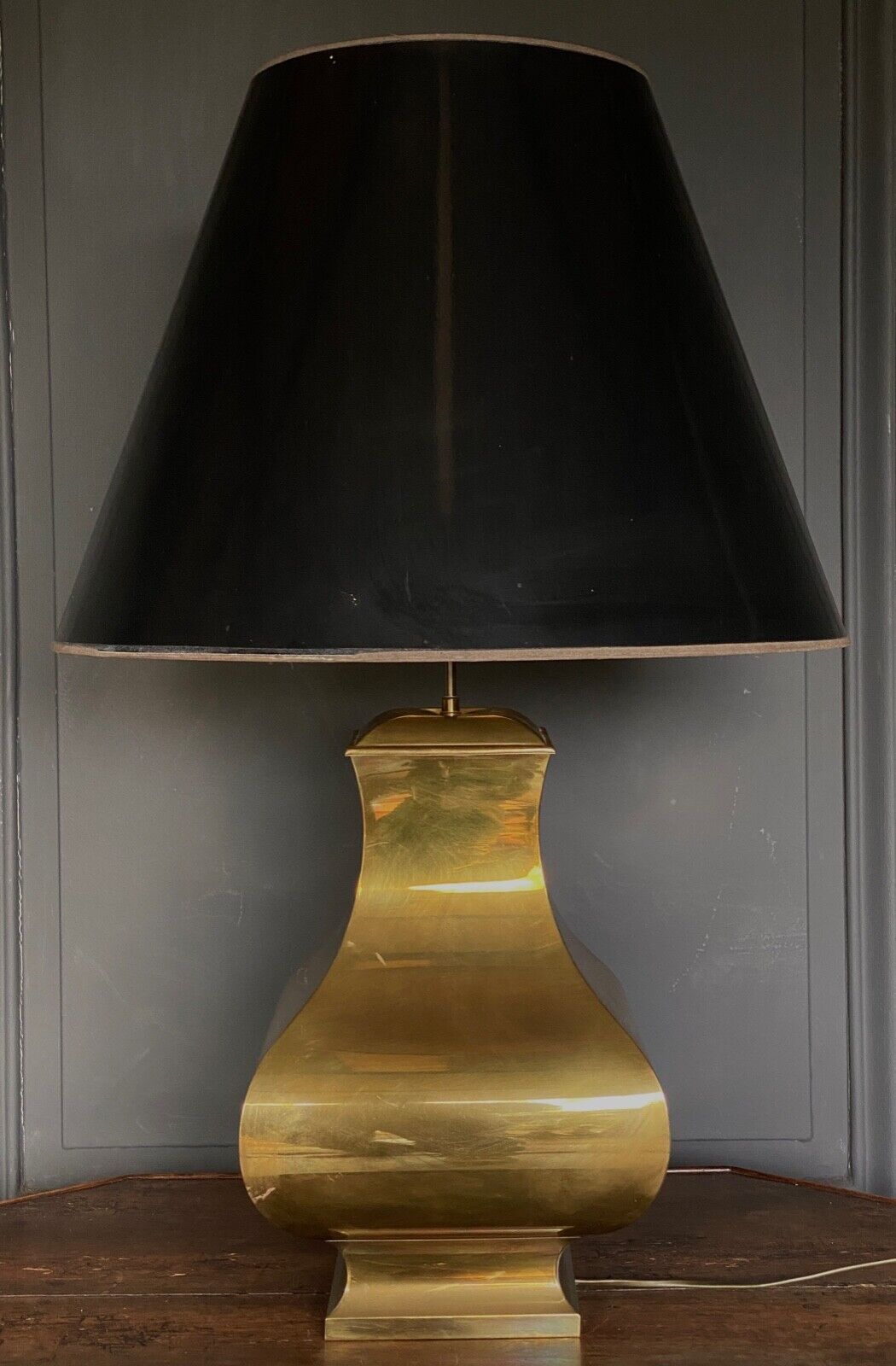 Bronze lamp 1970