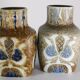 Nils Thorsson vase Royal Copenhagen vintage Danish ceramic x2 1970