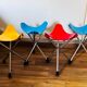 Set of 4 LALLEMAND stools