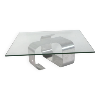 François MONNET Table basse "Naja" 1969.