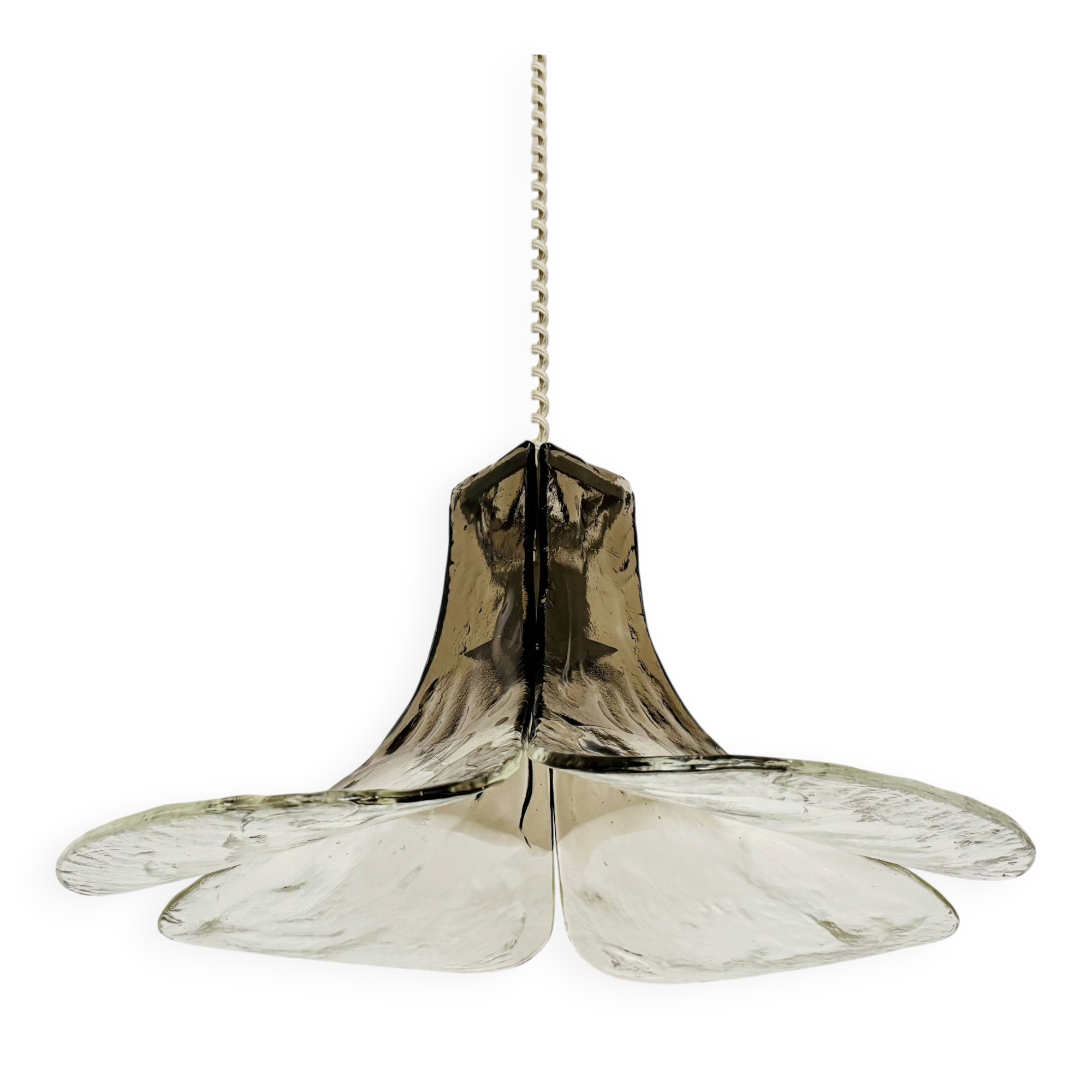 Murano Glass Pendant Lamp by Carlo Nason for Mazzega