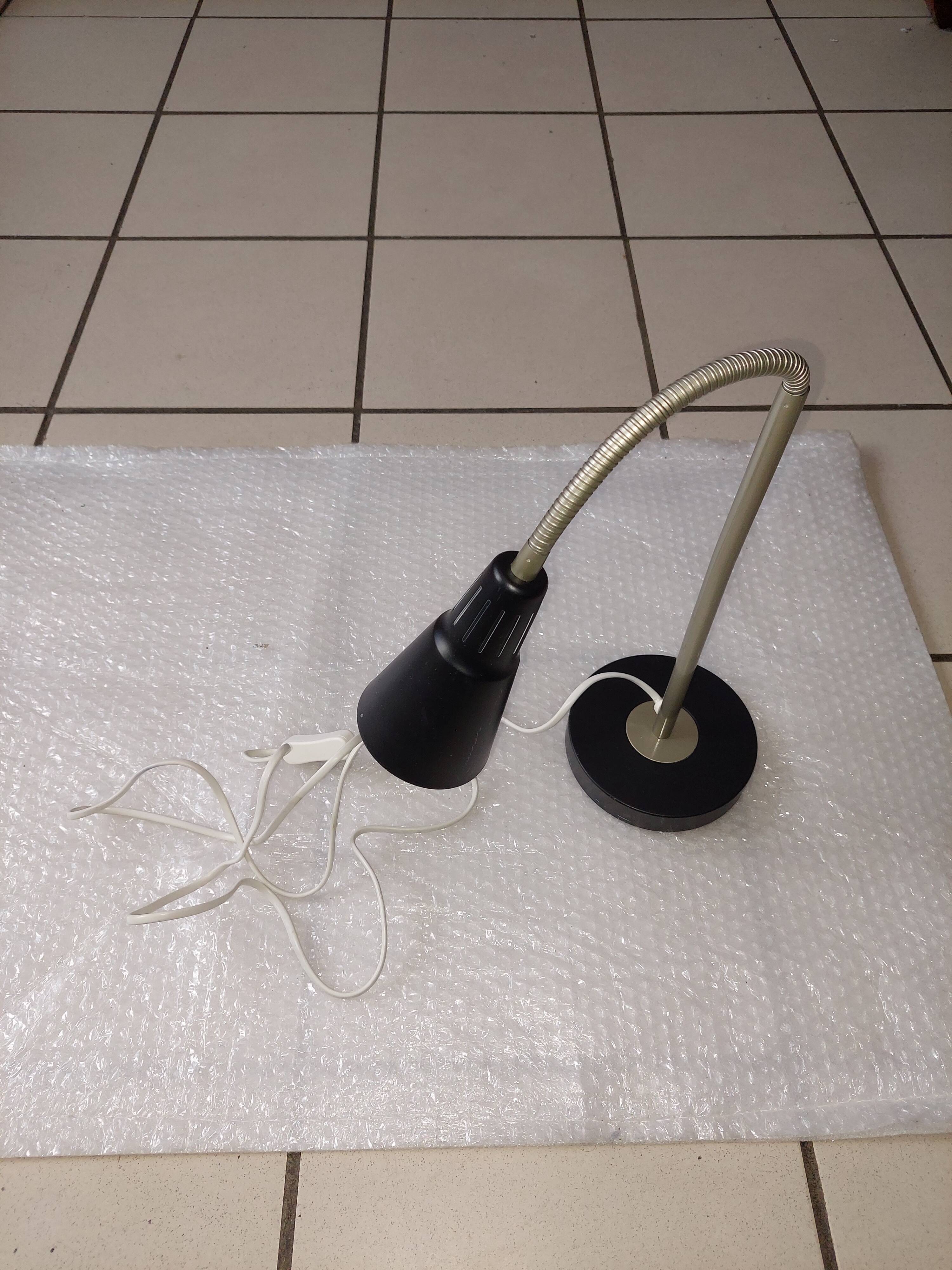 Table lamp by Marianne and Knut Hagberg vintage metal