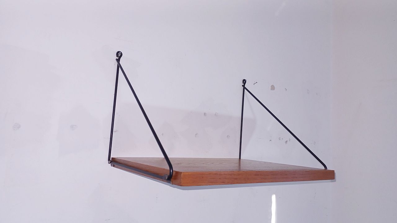 Étagère de Kajsa & Nisse Strinning pour cordes, années 1970