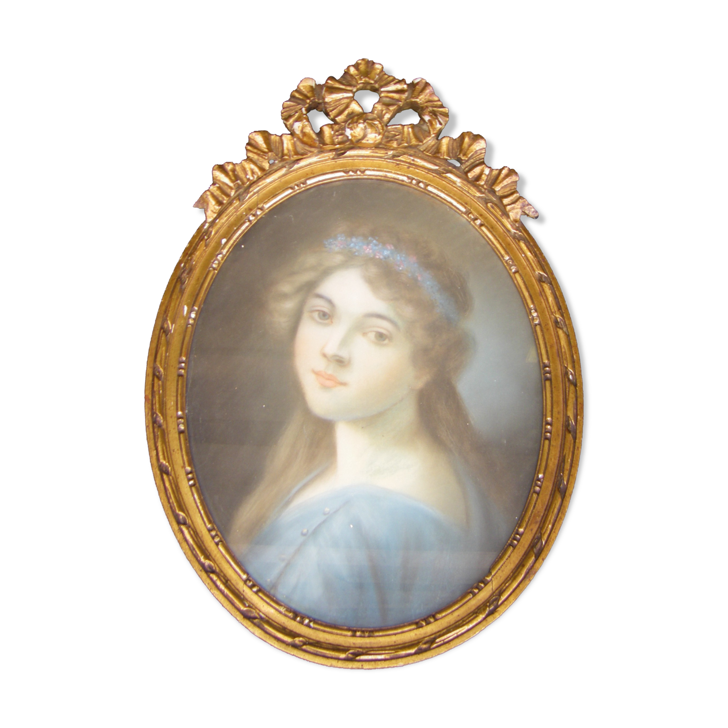 Pastel portrait eighteenth century