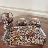 Gien tableware set, peony collection