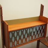 Teak system bookcase, Norwegian design, 1960s, production: Blindheim Mobelf