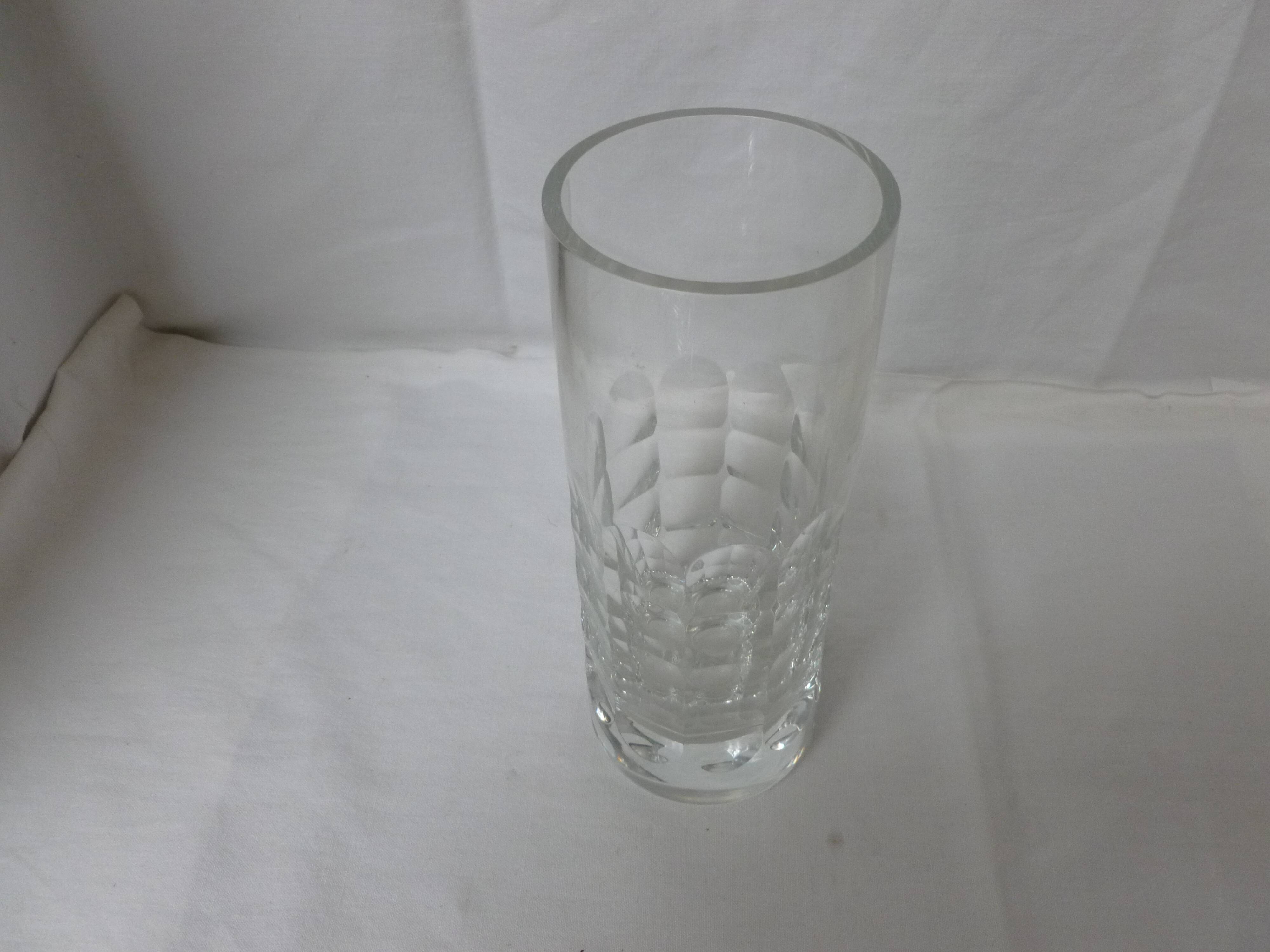 Vase baccrat en cristal