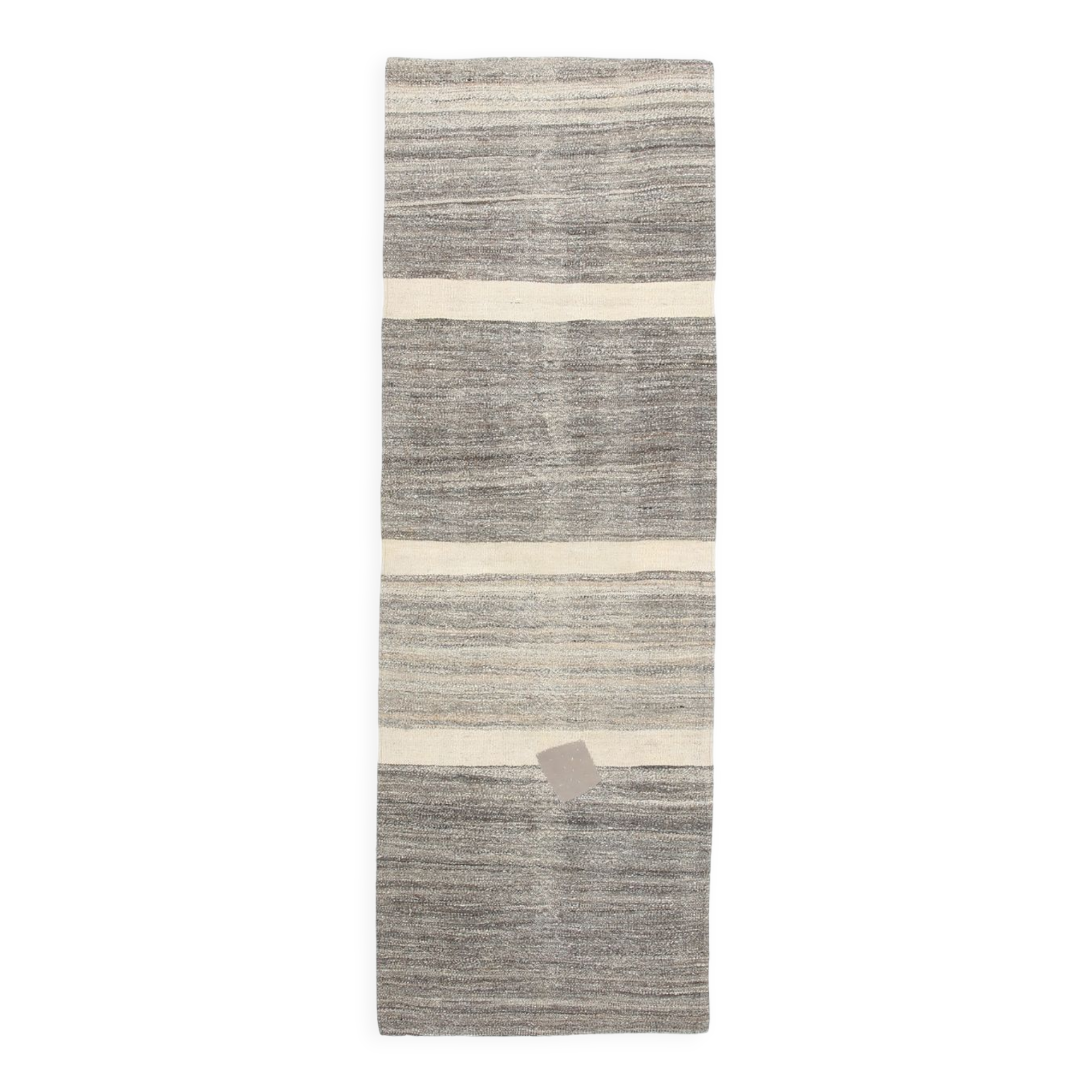 Shades of brown vintage runner rug 75x225cm