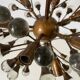 Atomic chandelier by Vereinigte Werkstätten München, 1950s, Germany