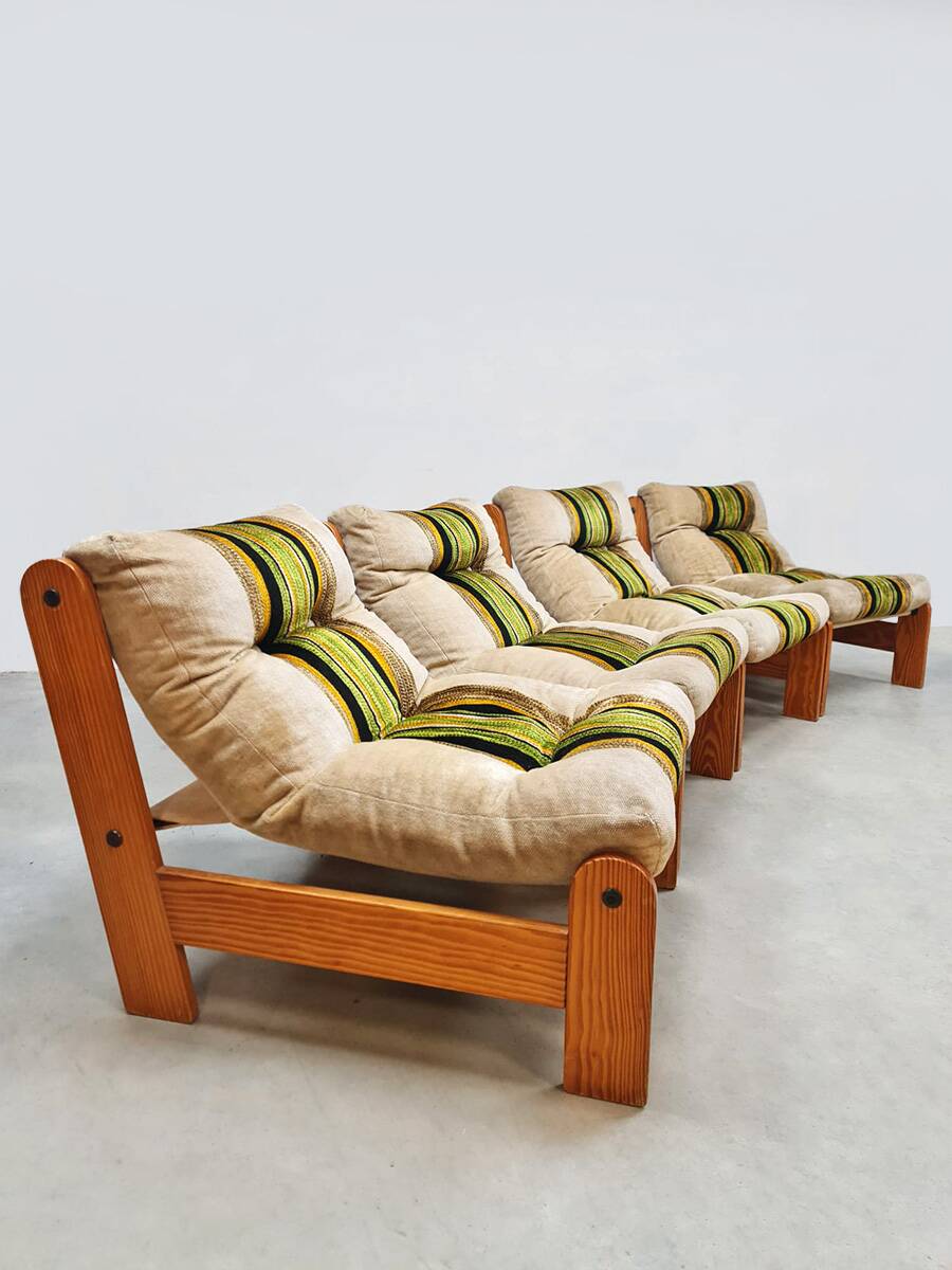 Vintage lounge chairs easy chair seventies