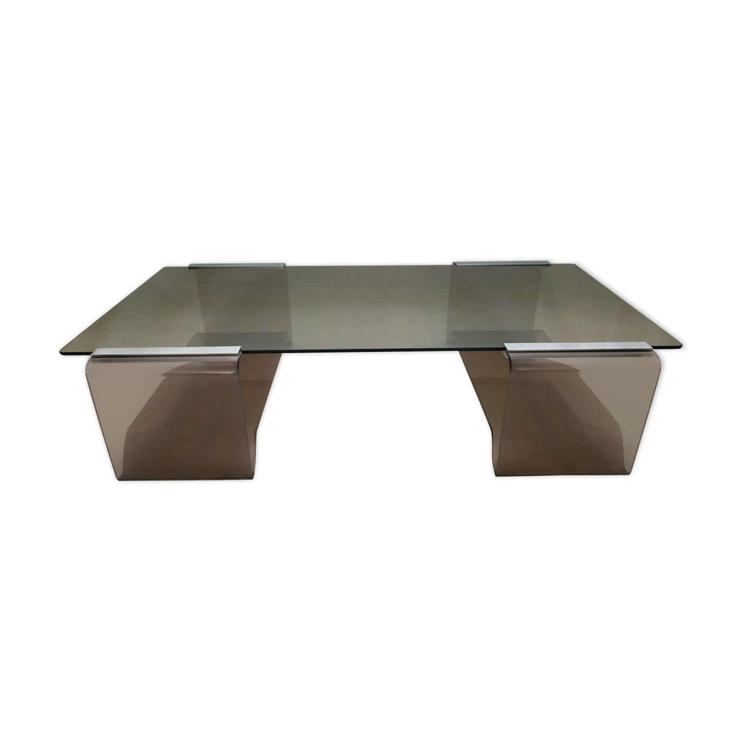 Vintage coffee table by Michel Dumas years 70