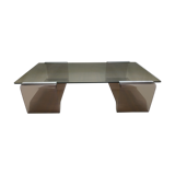 Vintage coffee table by Michel Dumas years 70