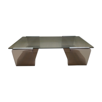 Vintage coffee table by Michel Dumas years 70