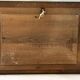 Pyrographed Alpine Table - Mid-Century Folk Art - Chalet Atmosphere
