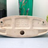 Sky blue soap dish vintage 70s