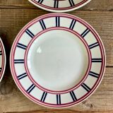 4 assiettes Moulin des Loups « Basque »