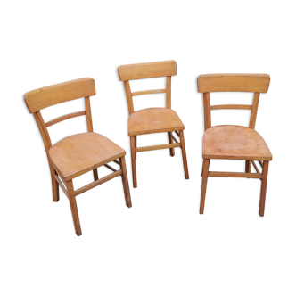 Set of 3 bistro chairs